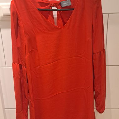 Rotes A-Linien Kleid