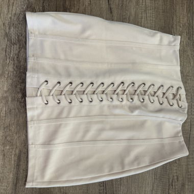 White Corset Skirt
