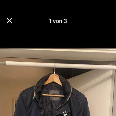 Bomberjacke Blau