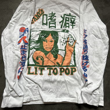 Haut Lit Topop Graphic Manches Longues
