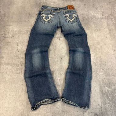 Jeans vintage Miss Me à coupe bootcut évasée (S)