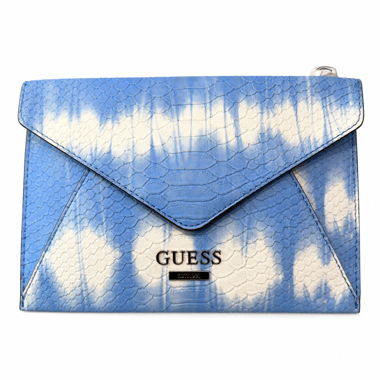 Nuova Guess clutch / tracolla con effetto serpente