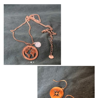Schmuck set rose gold