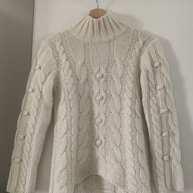 White Winter Sweater – Weißer Winterpullover