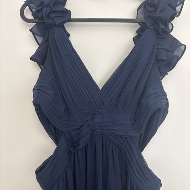 Robe de soirée bleu marine