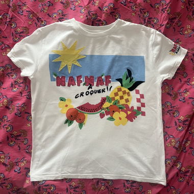 Naf Naf T-Shirt Weiss