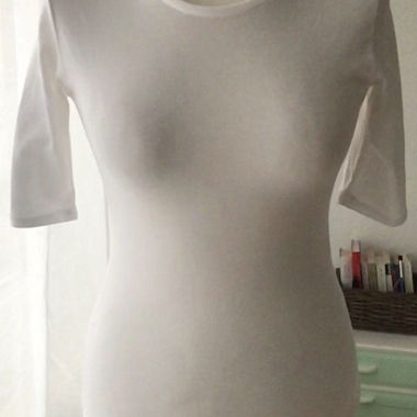 Nuovo: Body EYD, maglietta bianca XS M & L disponibili, equo