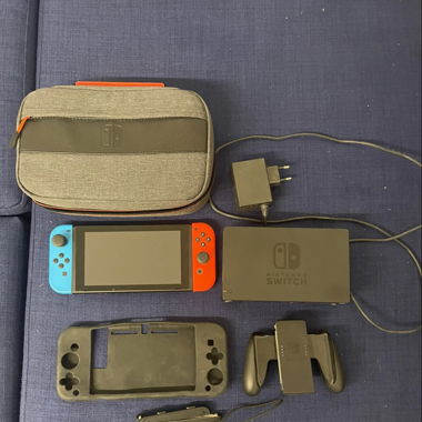 nintendo switch, mario and sonic game,accessories 