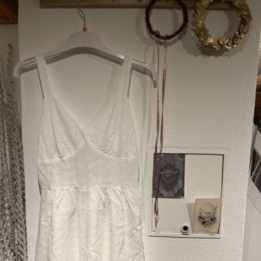 Weisses Sommerkleid