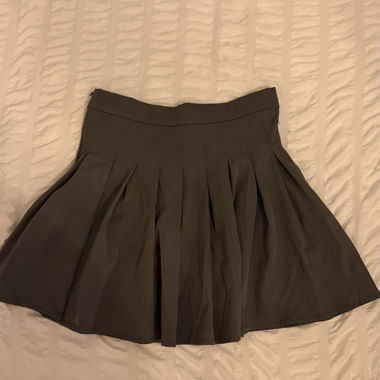 Grey Mini Skirt