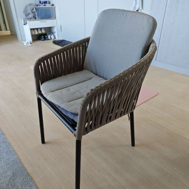 Poltrona lounge in rattan