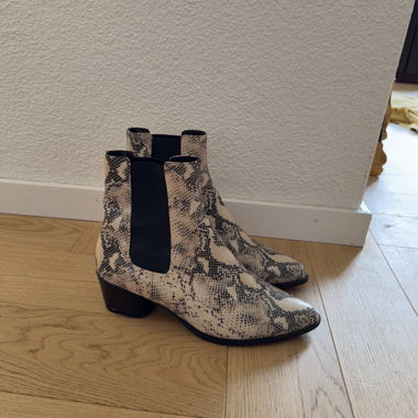 Stivaletti con stampa serpente di VAGABOND