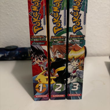 Libri Pokémon Fuoco Rosso, Verde Foglia, Smeraldo