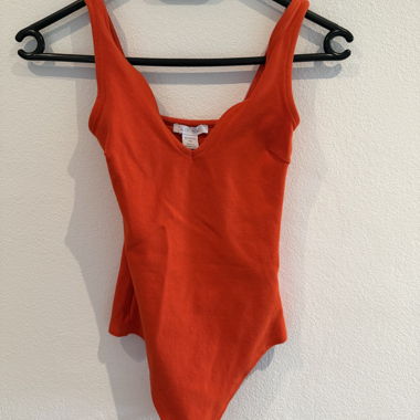 Body orange AMISU taille XS