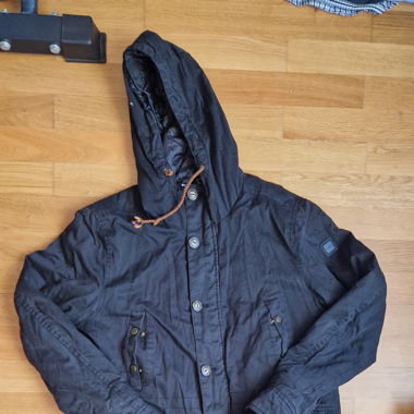 Manteaux Chaud Noir