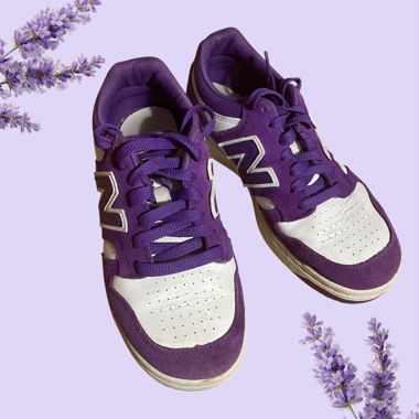 Baskets New Balance violettes