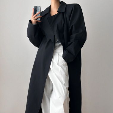 The Frankie Shop Marisol Trench, onesize