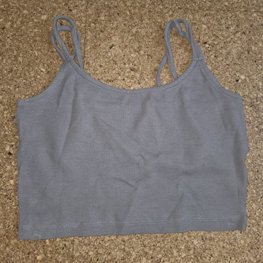 Crop top gris EVEN&ODD