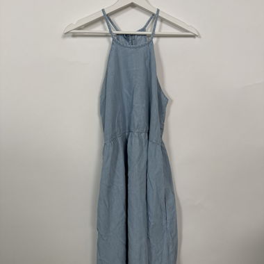 Tuta in denim Mango