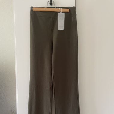 Bamboo High-Waist Flare Pants – Yoga/ Workout 