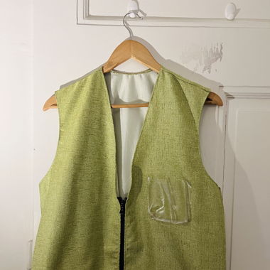 Vintage green waistcoat 
