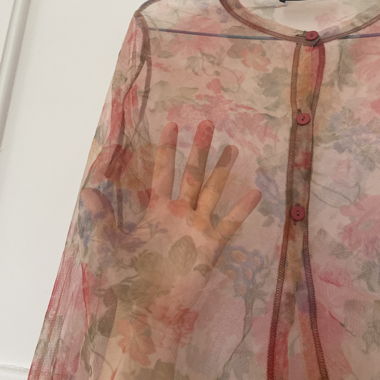 Kriziapoi transparente Bluse