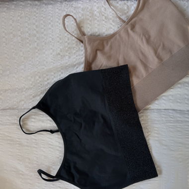 Débardeur sport à paillettes 