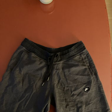 Short Nike en coton gris anthracite taille L