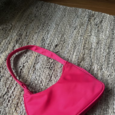small hotpink bag