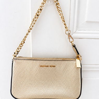 Sac Michael Kors doré 