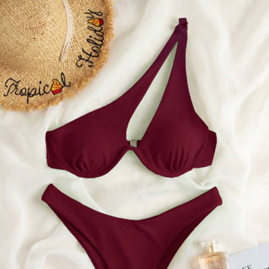 Bikini bordeau