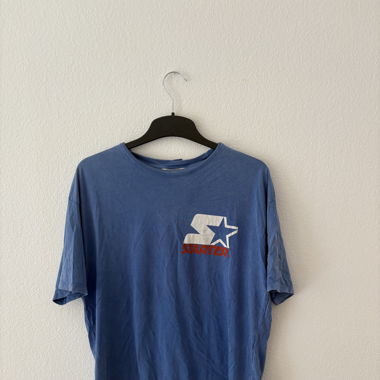 Blaues T-shirt