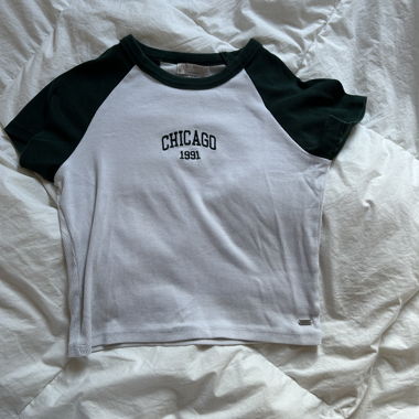 Chicago 1991 raglan t-shirt