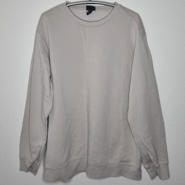 Felpa H&M beige semplice Regular Fit