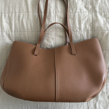 Borsa Polène Cyme colore Camel
