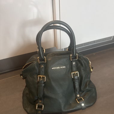 Michael Kors Tasche dunkelgrün Henkel