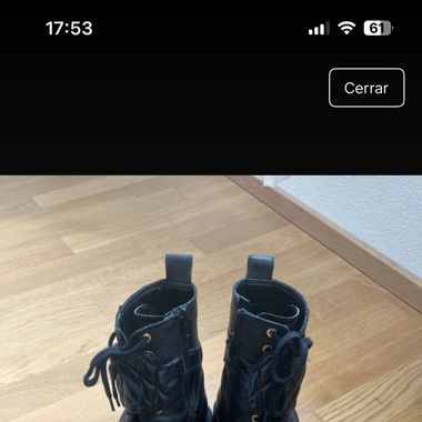 Leather boots