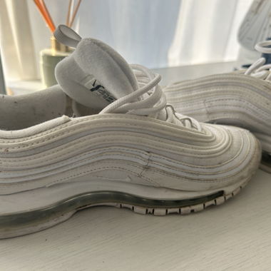 White Nike Air Max 97 Sneakers