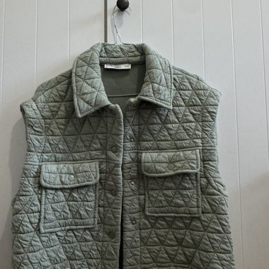 GILET MATELASSÉ BOUTONS
