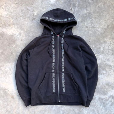 Hoodie Supreme Noir NP : 330-. neuf ! 
