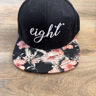 Floral Snapback Cap