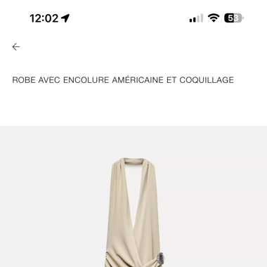 Robe Zara xs
