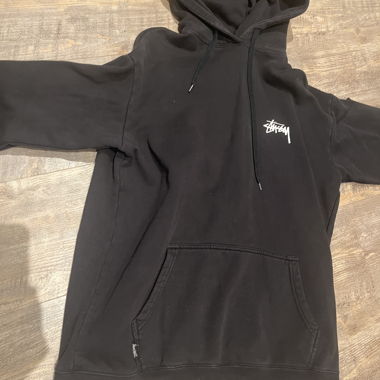 Sweat à capuche Stussy noir