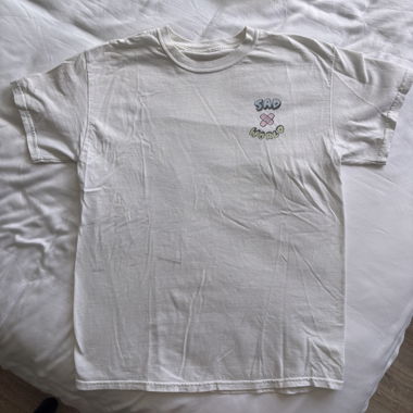 T-shirt graphique blanc