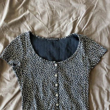 Brandy flower print top