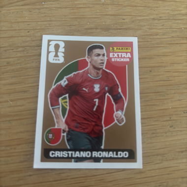 Panini FIFA Extra Sticker ronaldo