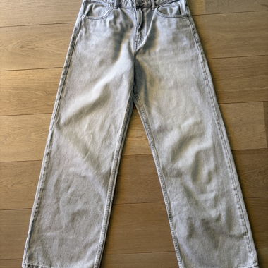Jeans larghi grigio chiaro
