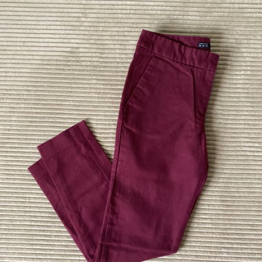 Pantaloni bordeaux