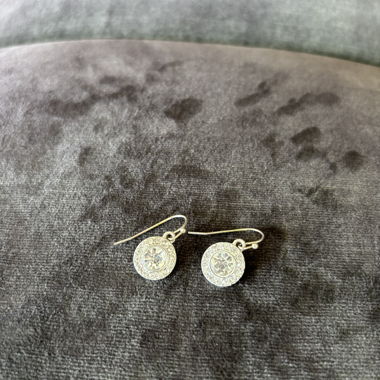 Boucles d’oreilles avec pierres