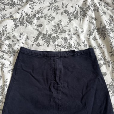 Navy mini skirt, Brandy Melville